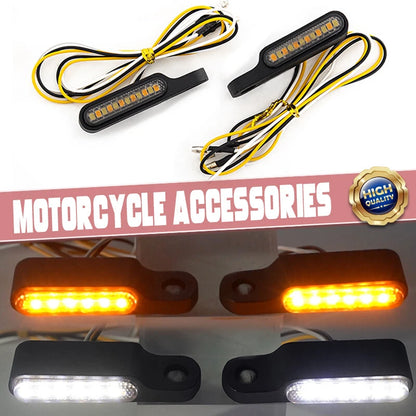 LED Handlebar Turn Signals for Honda Yamaha Suzuki Ducati