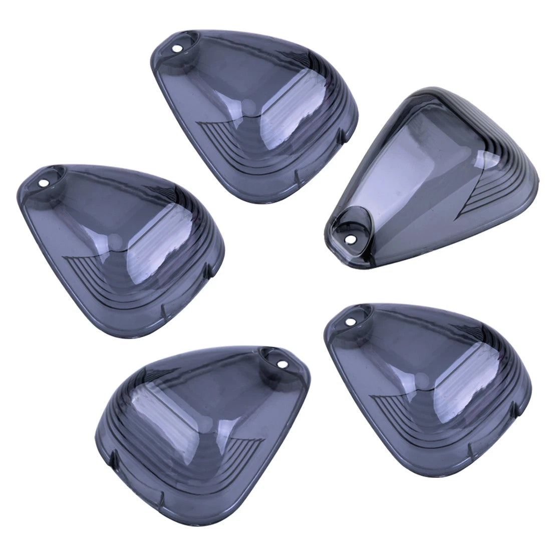 5 x Smoked Roof Marker Light Lens for Ford F250 F450 F550 F560