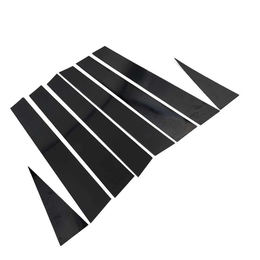 Pillar Post Set Door Window Trim Covers for Nissan X-Trail Rogue (2008-2013)