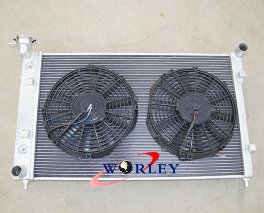 4Row Aluminum Radiator + Fan for 02-04 Holden VY Commodore V6 3.8L (2002-2004)