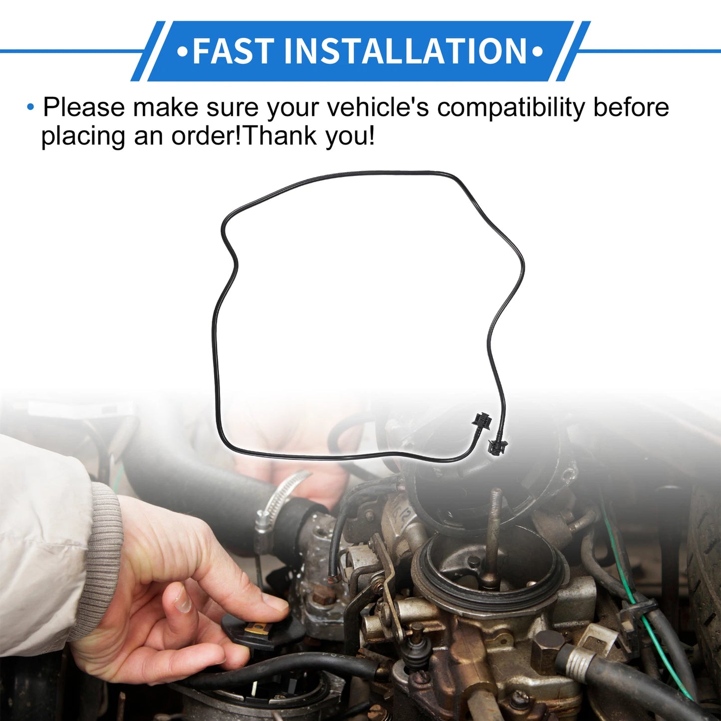 Radiator Overflow Water Tank Hose for Ford Mondeo (2014-2015)