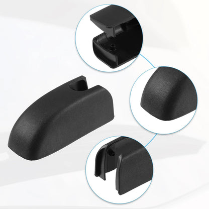 Rear Windshield Wiper Arm Nut Cover Cap for Chrysler Pacifica Black