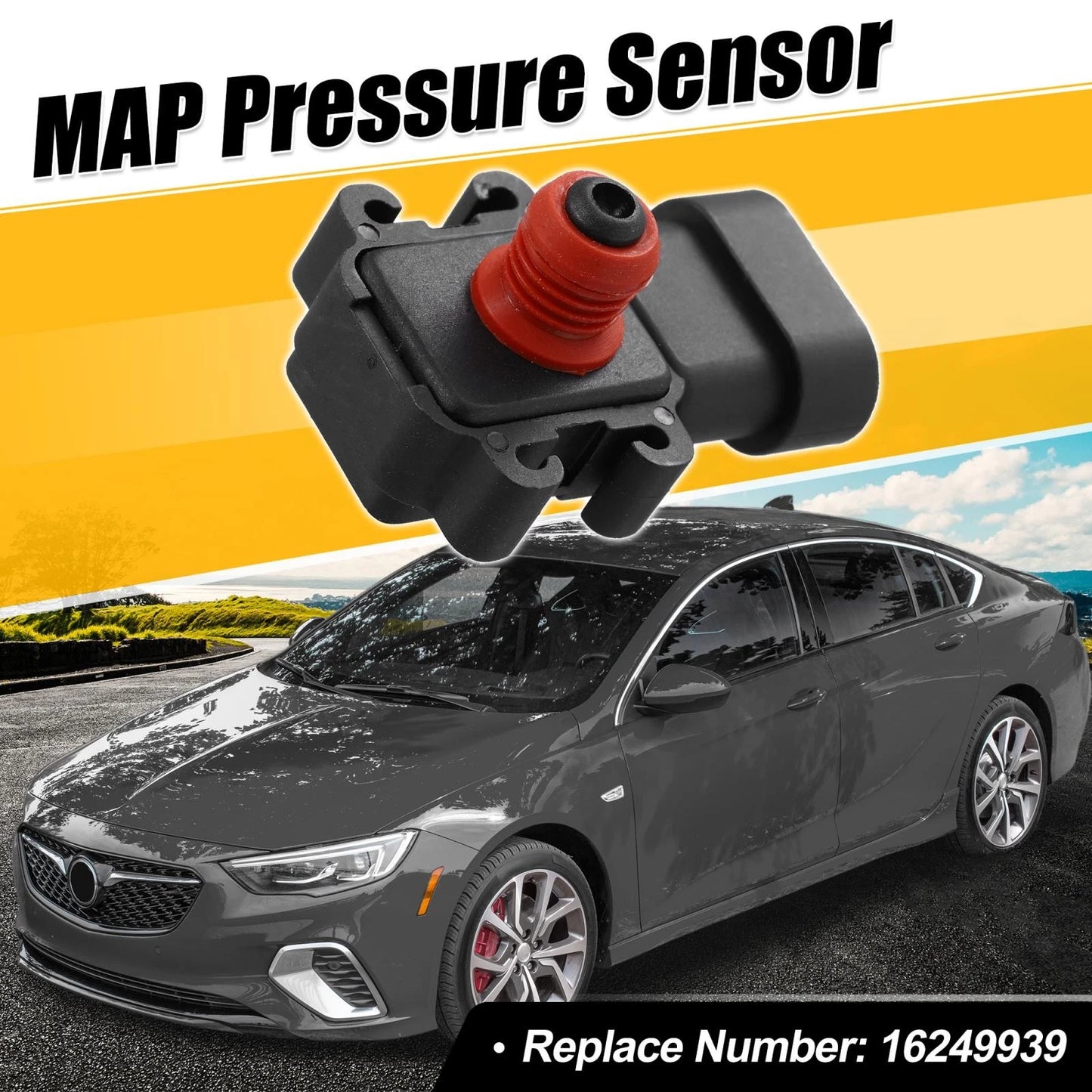Manifold Absolute Pressure Sensor for Chevrolet Silverado Tahoe S10