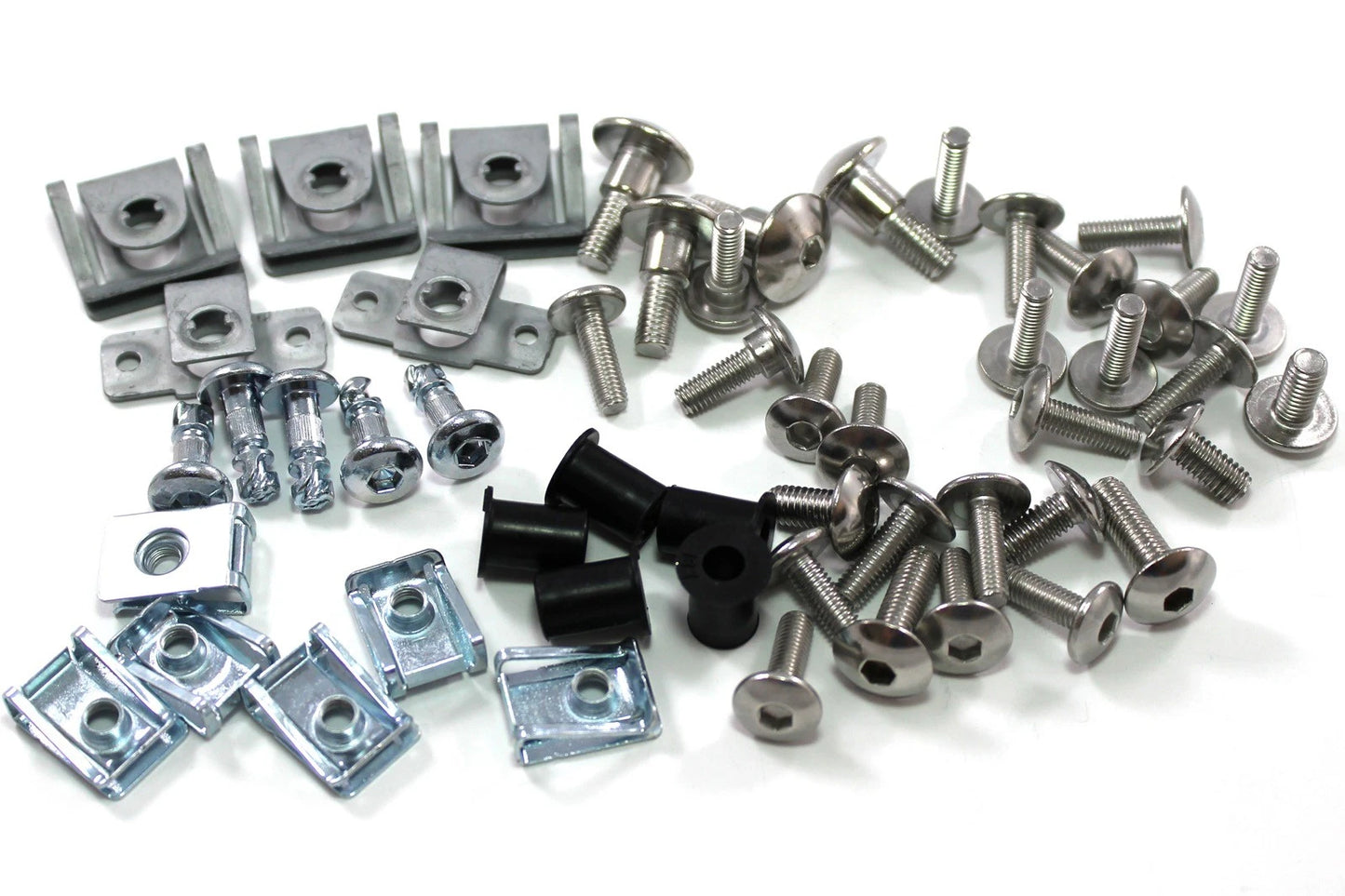 2 x Fork Head Bolts Stainless Dzus Fasteners for Suzuki VJ21 (1988–1990)