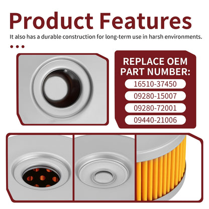 Oil Filters O-Ring Springs for Suzuki LS650 Savage/Boulevard 650