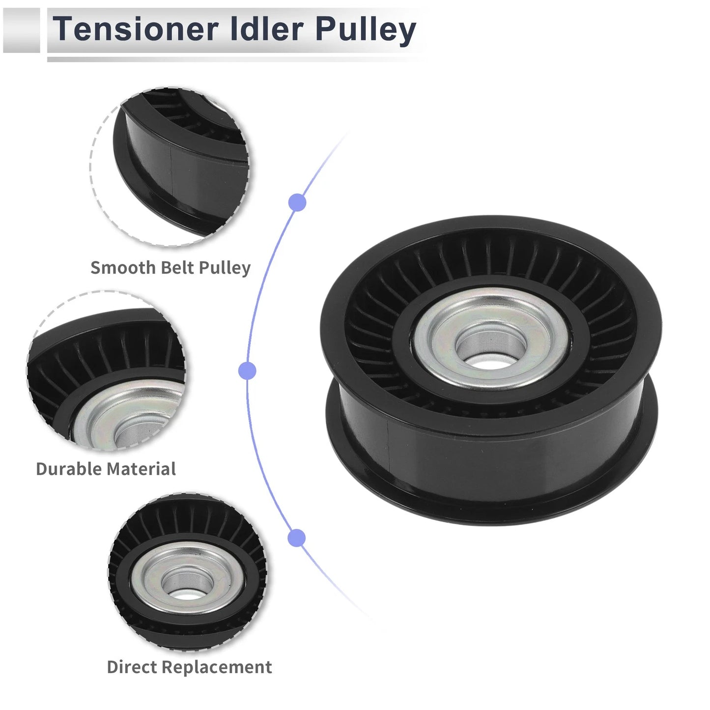 Drive Belt Idler Pulley for Land Rover Range Rover Sport (2009-2019)