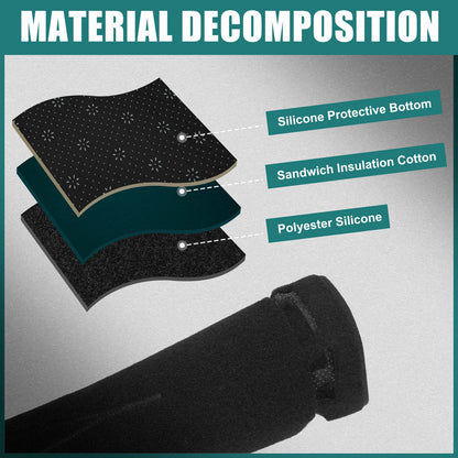 Black Dashboard Cover Mat Protector for TOYOTA Rise (2019-2023)