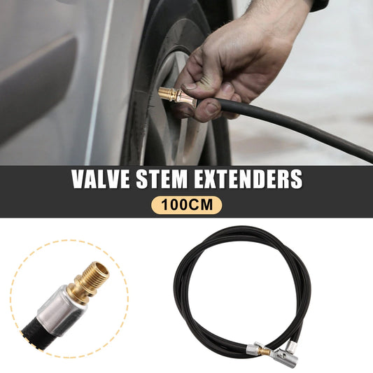 100cm 39" Tire Valve Stem Extension Hose for Motorcycle Car