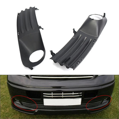 Front Bumper Fog Light Grille Covers for VW Transporter T5 (2003-2010)