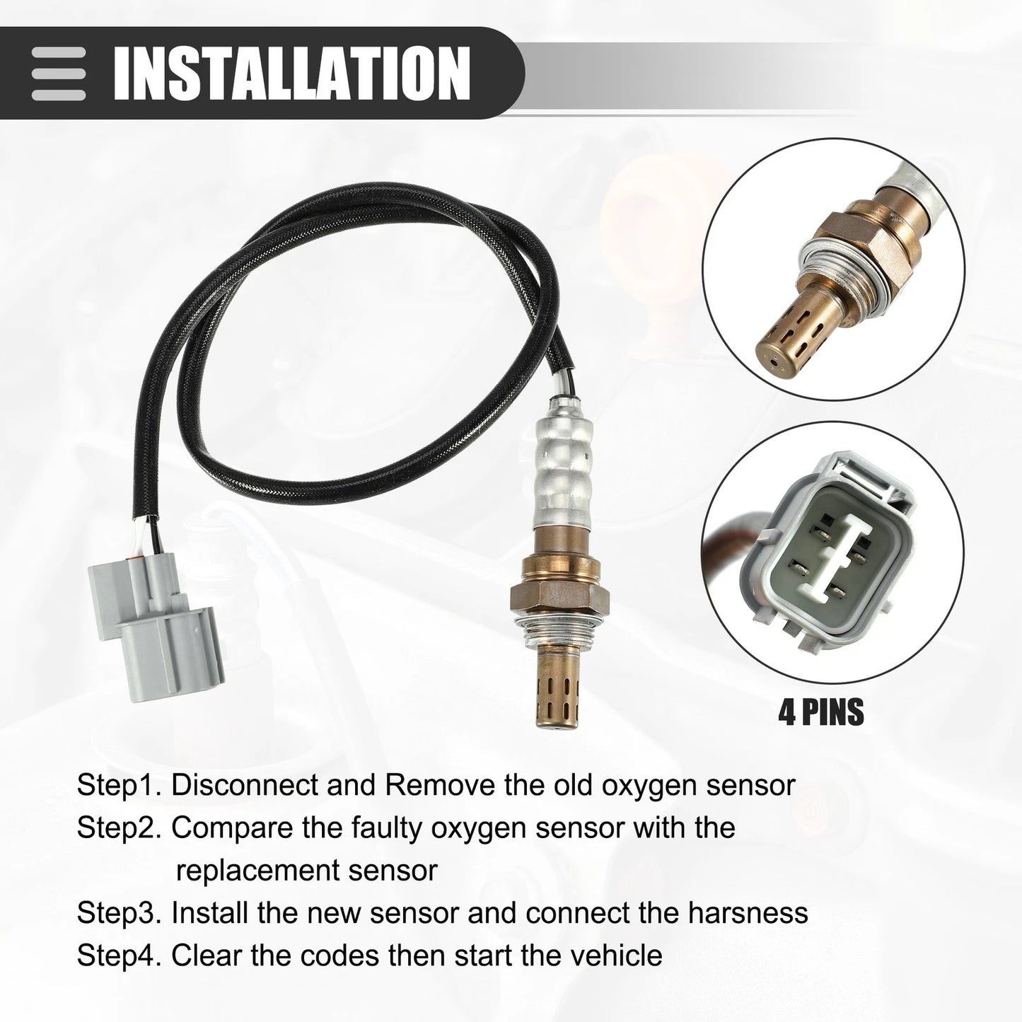 Oxygen Sensor for Honda Accord EX, LX (2003)