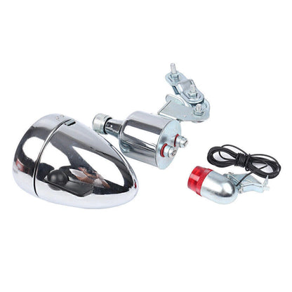 Dynamo Front Headlight for Bicycle - White Lamp (Durable)