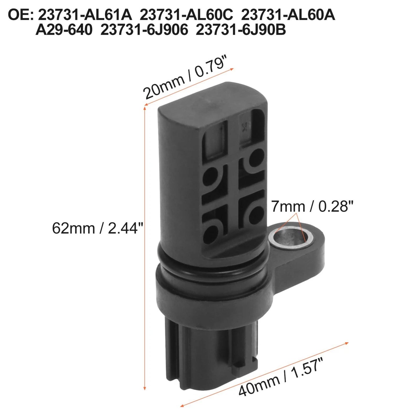 Crankshaft Position Sensor for Nissan A29-640 23731-AL61A (2007-2012)