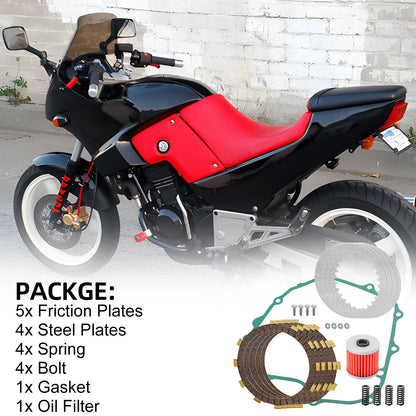 Clutch Kit & Gasket Heavy Duty for Kawasaki Ninja 250R EX250F 1986-2007