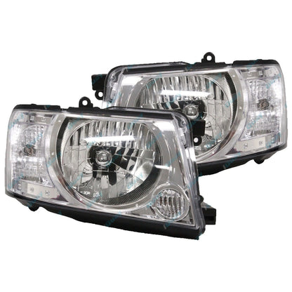 LH + RH HeadLights PAIR for Patrol GU Series 4 & 6 Wagon Ute 2004~2013 1 Piece