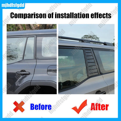 Rear Quarter Window C-pillar Trim for Prado Land Cruiser (2024–2025)