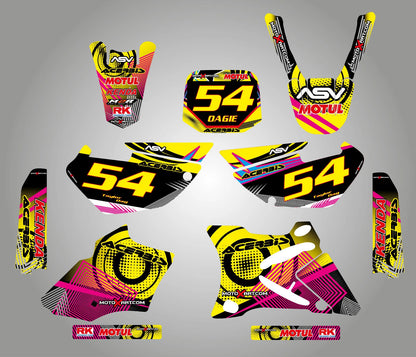 Custom Graphic Kit for Yamaha YZ 85 (2002-2014) - Neon Stickers Decals