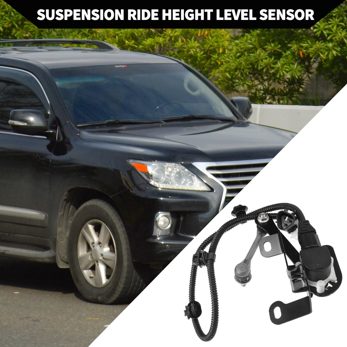Suspension Ride Height Level Sensor for Lexus LX570 2008-2021 Rear