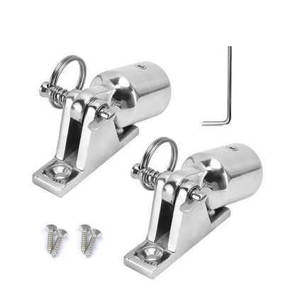 Bimini Top Accessories for Marine Environments - Boat Hardware Setup