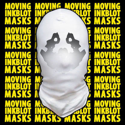 Rorschach Moving Inkblot Mask for Kids - Halloween Costume (Small)