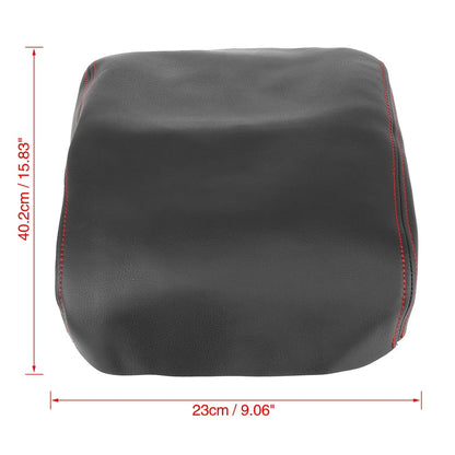 Center Console Lid Armrest Cover for Honda Pilot (2009-2015) Black