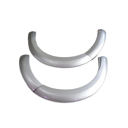 Front Silver K23 Fender Flares for Nissan Navara (2021-2022)