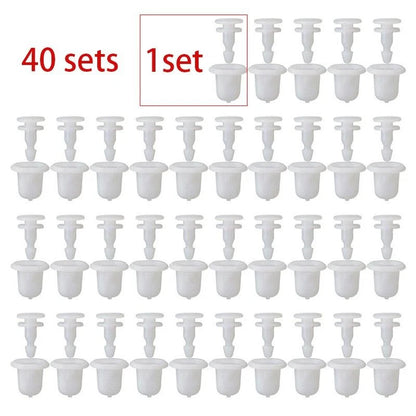 40 x Wheel Arch Fender Flare Liner Clips Fasteners for Nissan Frontier (2005-2023)