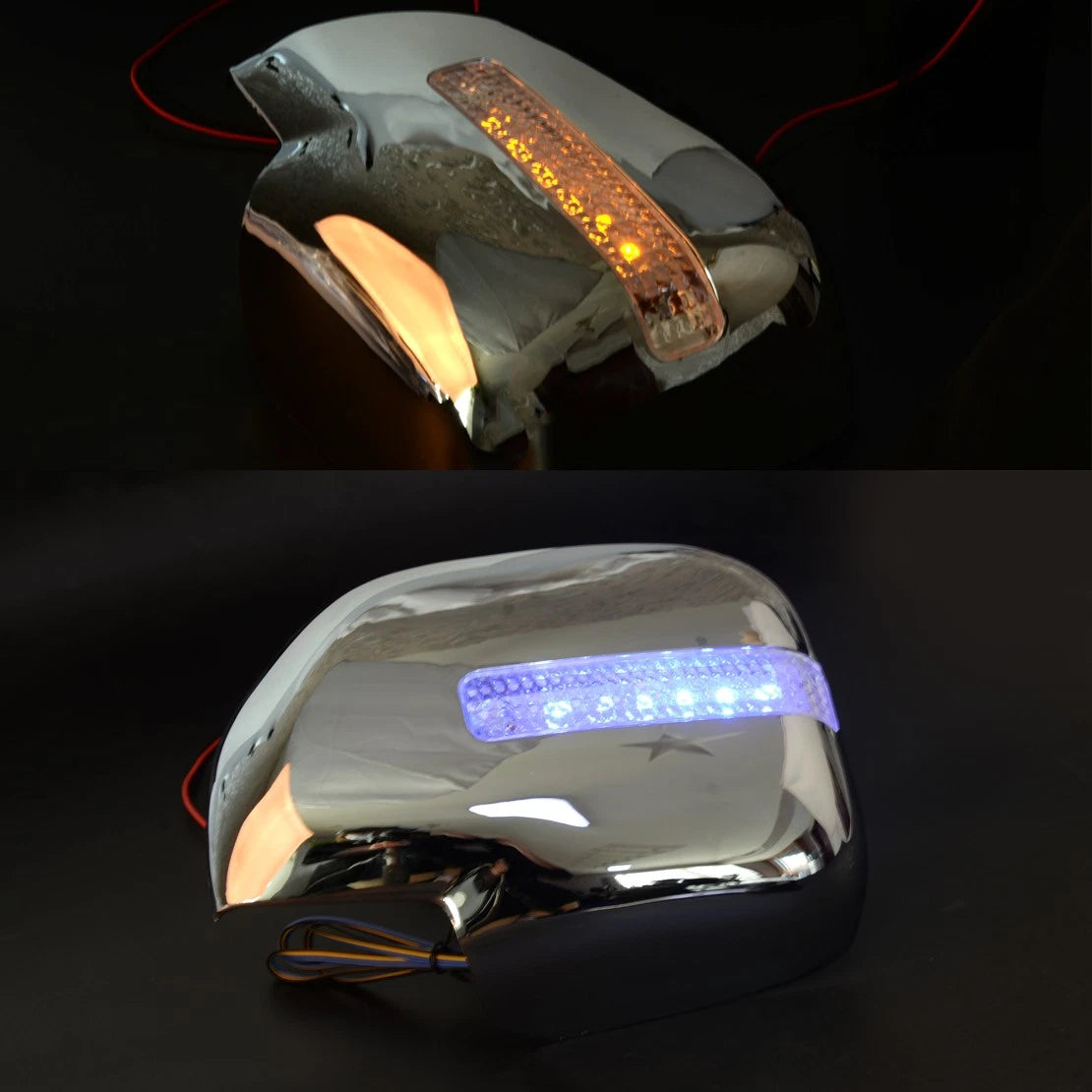 LED Rear-view Mirror Light Covers for Lexus Toyota Land Cruiser (1998-2007)