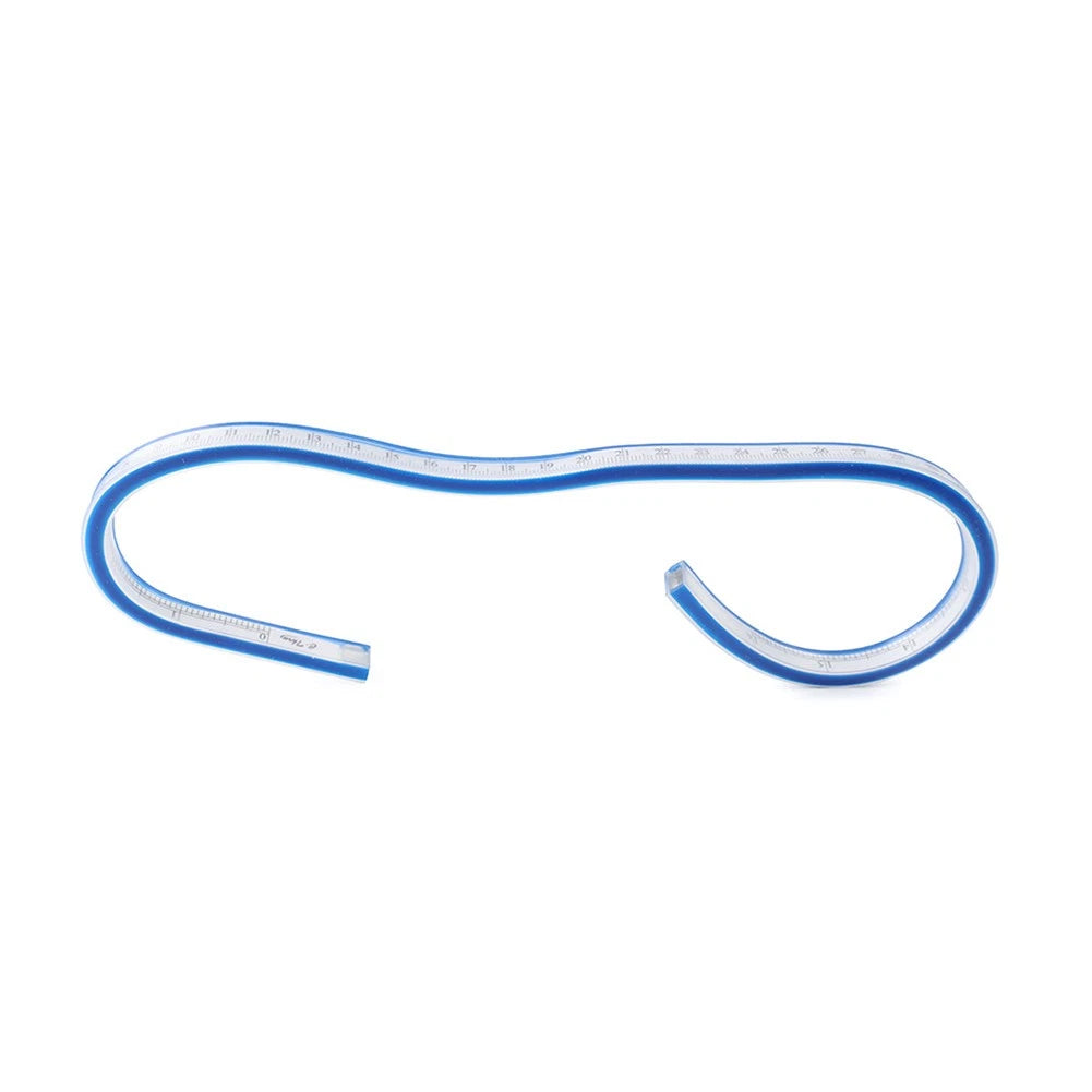 Flexible Curve Ruler 60cm for Drawing & Painting - Measuring Tool