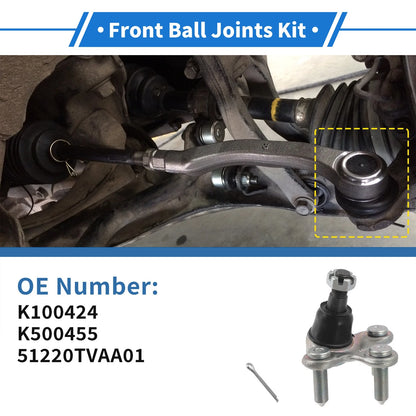 Front Lower Ball Joints for Honda Accord (2017-2022)
