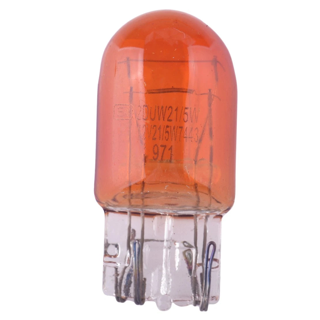 10 x 7443 T20 Amber Turn Signal Tail Light Bulbs for Car