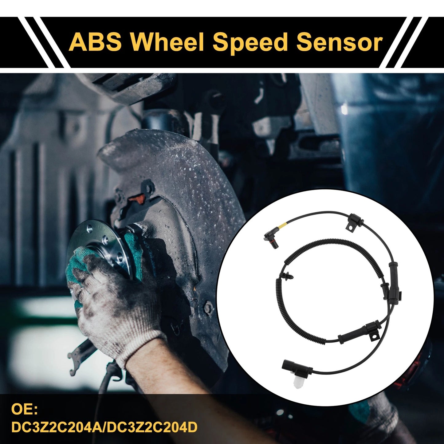 ABS Wheel Speed Sensor for Ford F-250 F-350 F-450 F-550 Super Duty (2005-2016)