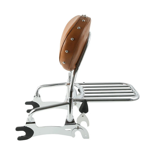 12'' Backrest Sissy Bar Luggage Rack for Indian Chief Classic (2014-2023)