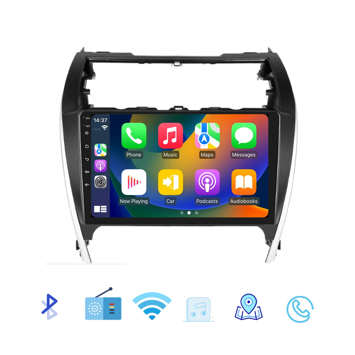 10" Wireless CarPlay Android Auto Radio for Toyota Camry (2012-2017)