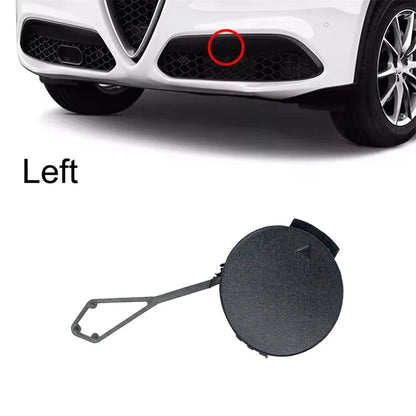 Left Front Bumper Towing Hook Eye Cover for Alfa Romeo Stelvio (2017-2023)