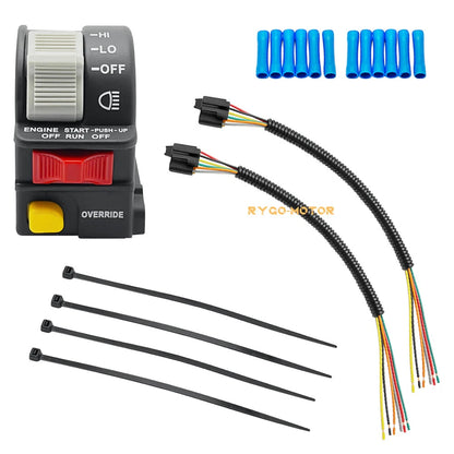 Handlebar Switch / Pigtail Harness for Polaris Scrambler 400 Xplorer 250