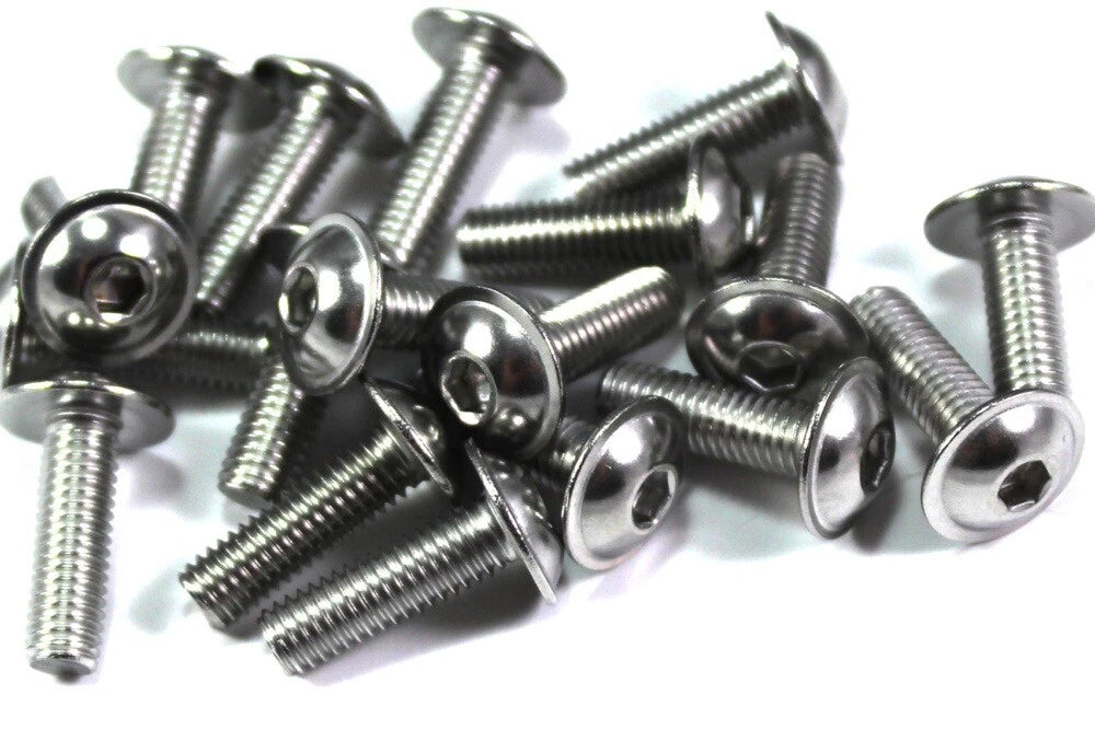 Stainless Steel Fairing Bolts & Windshield for Ducati 749 999 (2003–2006)