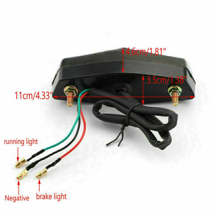 12V Smoke Tail Light for Yamaha Motorcycle