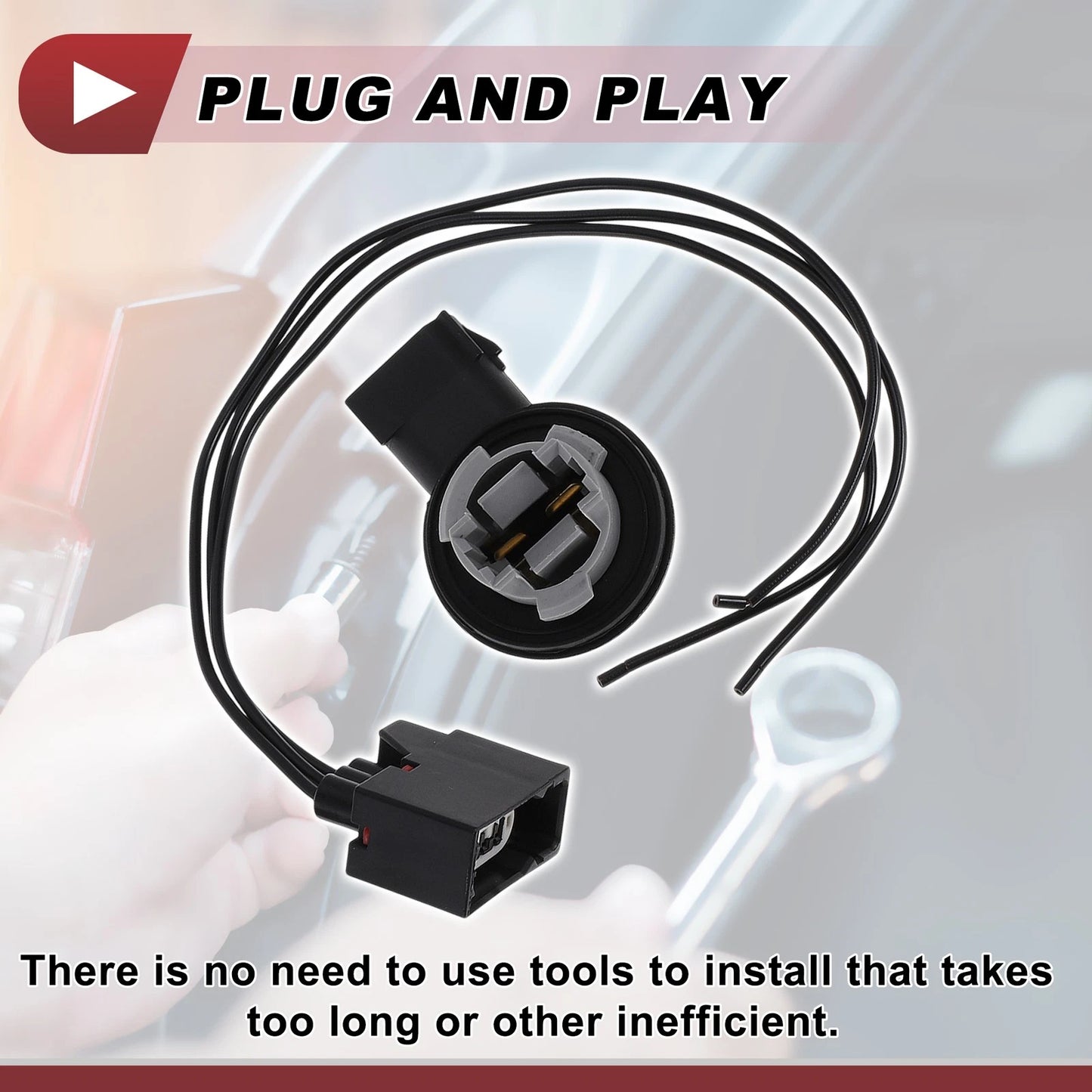 Tail Light Turn Signal Lamp Socket Wiring for Ram 1500 (2009 - 2020)