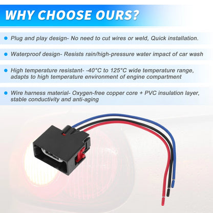Turn Signal Socket Pigtail Wire Harness for Dodge Ram 1500