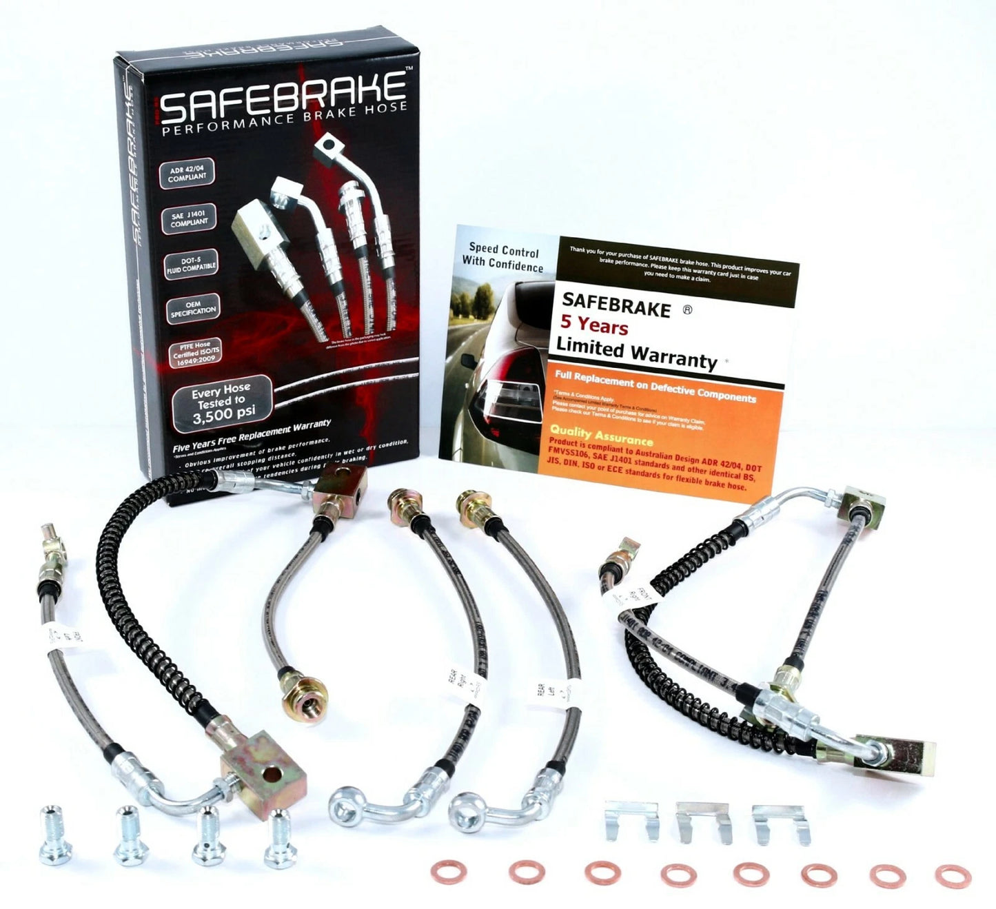 Brake Line Kit for Nissan Skyline V35-CV35 350GT Coupe/Sedan (2001-2007)