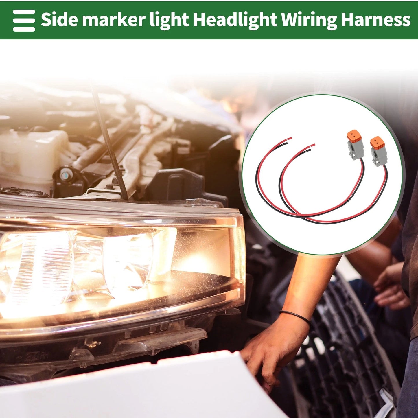 Headlight Wiring Harness for Volvo VNL (2018-2024)