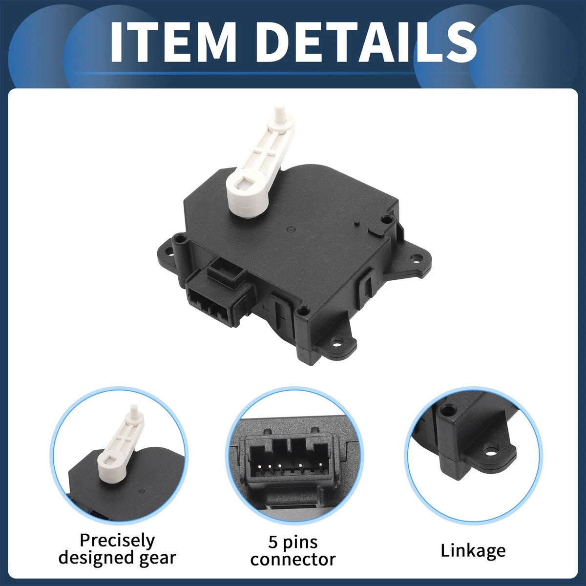 HVAC Heater Blend Door Actuator for Chevrolet SS (2014-2015)