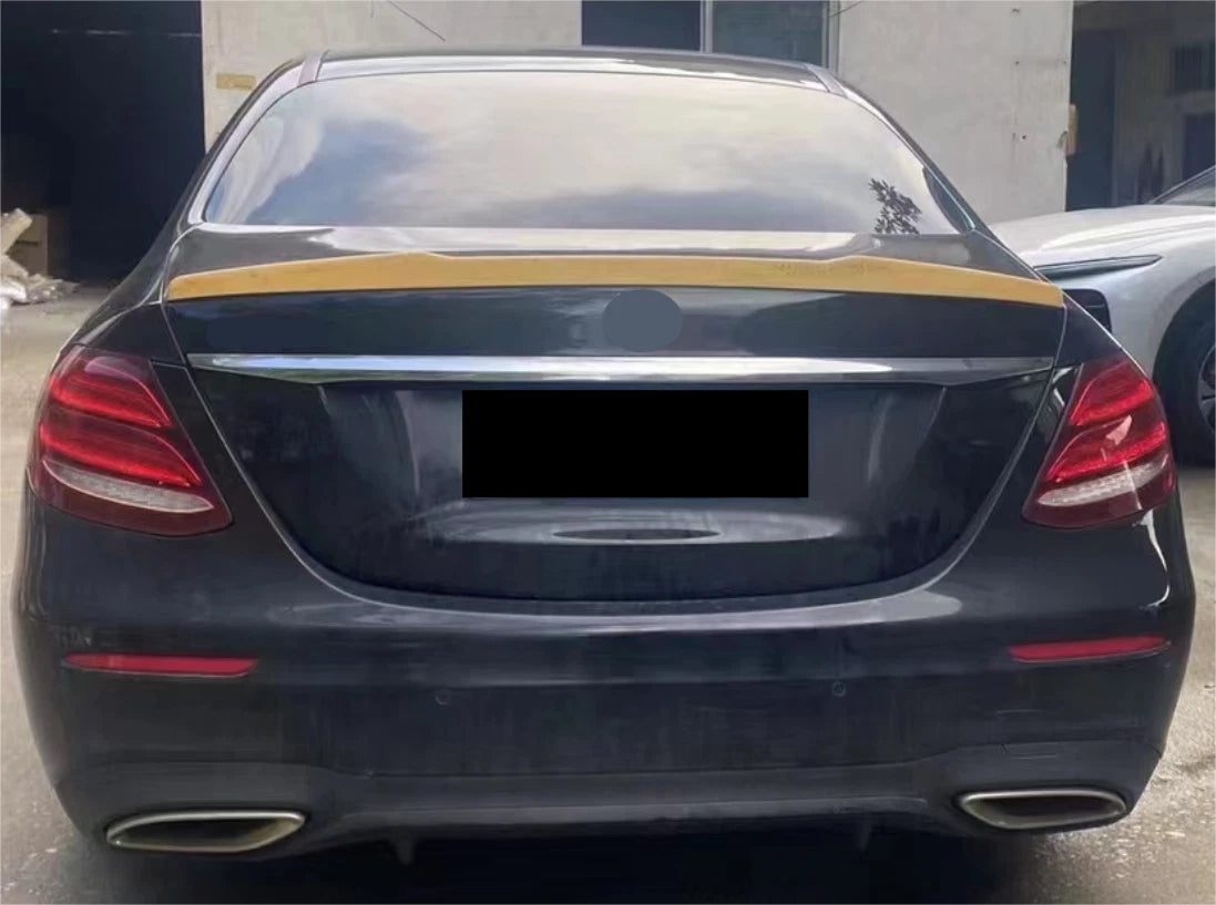 Rear Spoiler for Mercedes Benz E-Class W213 2016-2022 Unpainted M4 Style