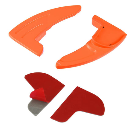 2x Orange Steering Wheel Paddle Shifter Cover for Dodge Charger Challenger
