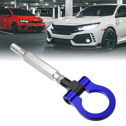 Blue Front Bumper Trailer Ring Eye Tow Hook Screw for Subaru BRZ (2013–2023)