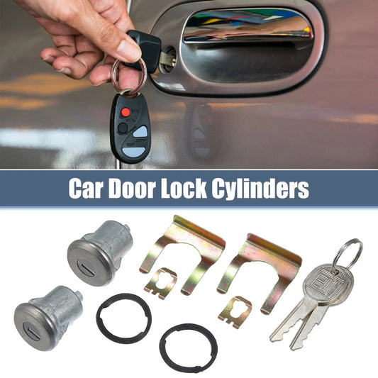 1 x Car Door Lock Cylinder W/Keys for Chevy C10 C20 C30