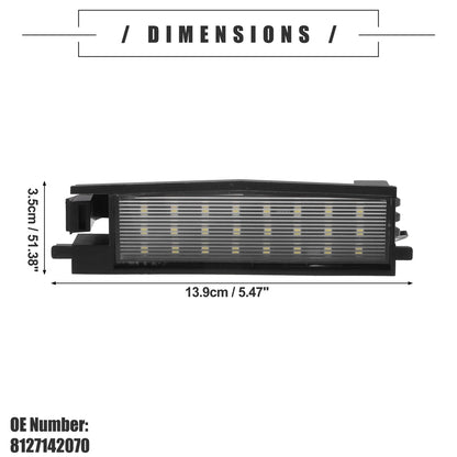LED License Plate Lights for Toyota RAV4 (2006-2011)