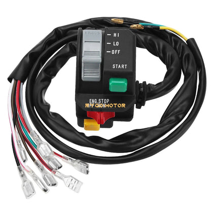 Left Handlebar Switch Start Stop Override Headlight for Polaris Sportsman 335