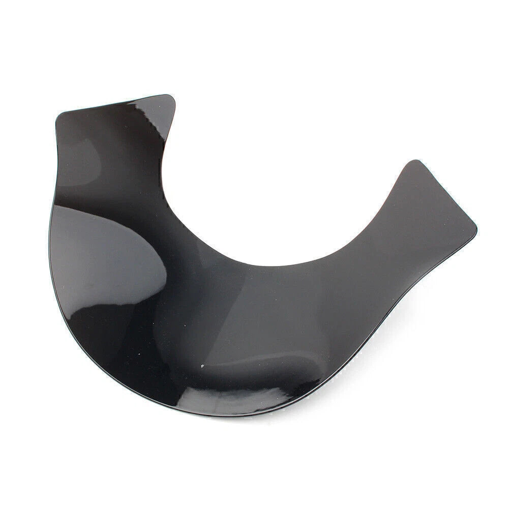 Black Lip Front Windshield for Harley Dyna Sportster Softail (2000-2023)