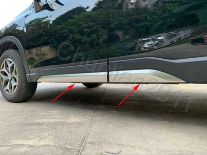 Steel Body Door Sill Molding Cover Trim for Subaru Forester (2019-2023)